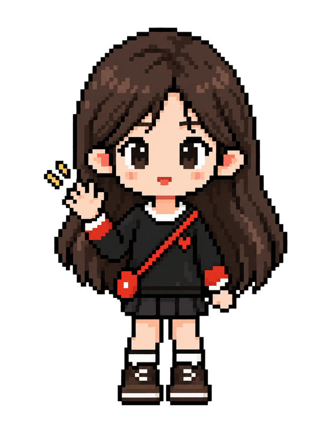 Yexinmei Luo pixel character
